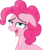 Size: 4447x5125 | Tagged: safe, artist:gray-gold, pinkie pie, earth pony, pony, g4, absurd resolution, ahegao, creamy creamy frosting, drool, female, floppy ears, mare, open mouth, out of context, simple background, solo, tongue out, transparent background, vector