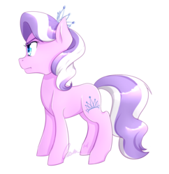 Size: 1414x1463 | Tagged: safe, artist:astrequin, diamond tiara, g4, female, simple background, solo, transparent background