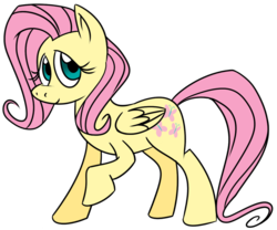 Size: 1102x915 | Tagged: safe, artist:fractiouslemon, fluttershy, g4, female, solo