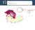 Size: 750x640 | Tagged: safe, roseluck, caterpillar, g4, ask, blushing, female, rosereplies, solo, species swap, tumblr