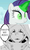 Size: 550x922 | Tagged: safe, edit, edited screencap, screencap, rarity, pony, unicorn, g4, inspiration manifestation, my little pony: friendship is magic, bleach (manga), corrupted, cropped, female, green eyes, gremmy thoumeaux, inspirarity, magic, magic aura, mare, meme, possessed, that's my pony, that's my x