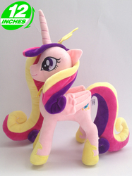 Size: 416x555 | Tagged: safe, artist:onlyfactory, princess cadance, g4, bootleg, irl, photo, plushie, solo
