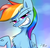 Size: 1213x1167 | Tagged: safe, artist:jessycrackers, rainbow dash, g4, female, solo