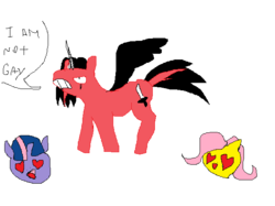 Size: 614x460 | Tagged: safe, artist:tito del flow, fluttershy, twilight sparkle, oc, alicorn, pony, g4, alicorn oc, edgy wolf, gay, male, not gay