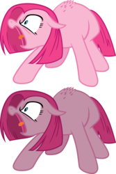 Size: 4002x6000 | Tagged: safe, artist:umbravivens, pinkie pie, g4, absurd resolution, angry, arched back, behaving like a cat, female, hissing, pinkamena diane pie, pinkie cat, simple background, solo, transparent background, vector