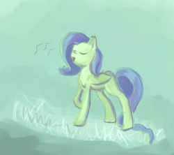 Size: 1653x1471 | Tagged: safe, artist:porkchopsammie, fluttershy, g4, female, singing, solo