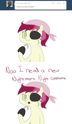 Size: 750x1280 | Tagged: safe, roseluck, g4, ask, comic, female, rosereplies, solo, tumblr
