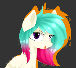 Size: 6022x5400 | Tagged: safe, artist:lace_felora, oc, oc only, pegasus, pony, absurd resolution, portrait, sitting, solo