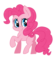 Size: 835x897 | Tagged: safe, artist:pegacornss, pinkie pie, g4, female, simple background, solo
