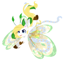 Size: 4900x4771 | Tagged: safe, artist:fuyusfox, oc, oc only, oc:cobalt tangle, breezie, absurd resolution, colored wings, gradient wings, solo, sparkly wings, wings