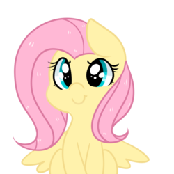 Size: 800x800 | Tagged: safe, artist:pegacornss, fluttershy, pegasus, pony, g4, cute, female, mare, shiny ponies, shyabetes, simple background, solo, transparent background