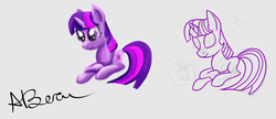 Size: 1514x653 | Tagged: safe, artist:affinityshy, twilight sparkle, g4, female, solo