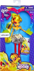 Size: 582x1225 | Tagged: safe, applejack, equestria girls, g4, my little pony equestria girls: rainbow rocks, official, doll, female, irl, photo, toy