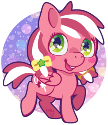 Size: 402x468 | Tagged: safe, artist:miss-glitter, oc, oc only, pegasus, pony, female, mare, solo