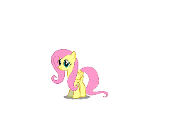 Size: 500x338 | Tagged: safe, artist:cocacolajcc, fluttershy, g4, animated, female, solo