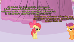 Size: 1280x720 | Tagged: safe, apple bloom, scootaloo, sweetie belle, ask the perverted cmc, g4, cutie mark crusaders, pervertedcmc
