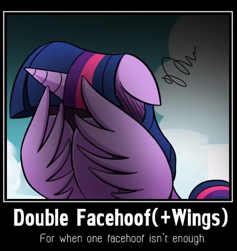Image result for princess twilight sparkle double face hoof with wing
