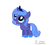 Size: 1024x931 | Tagged: safe, artist:rulette, princess luna, g4, female, filly, simple background, solo, woona