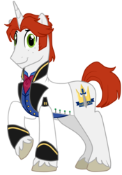 Size: 1116x1593 | Tagged: safe, artist:namyg, pony, unicorn, frozen (movie), ponified, prince hans, solo