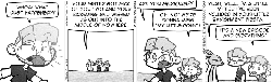 Size: 695x214 | Tagged: safe, barely pony related, comic, gif, monochrome, non-animated gif, olivia, weesh