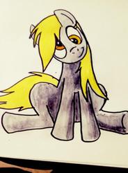 Size: 471x640 | Tagged: safe, artist:mktoon, derpy hooves, pegasus, pony, g4, female, mare, solo