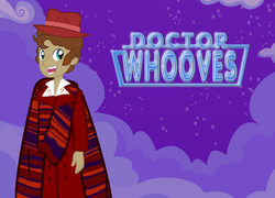 Size: 760x546 | Tagged: artist needed, safe, doctor whooves, time turner, equestria girls, g4, doctor who, equestria girls-ified, fourth doctor, male, season 18, solo, tom baker