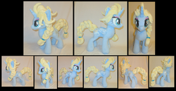 Size: 2725x1401 | Tagged: safe, artist:fireflytwinkletoes, pony, elsa, frozen (movie), irl, photo, plushie, ponified, solo