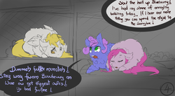 Size: 1364x750 | Tagged: safe, artist:smawtymustdie, fluffy pony, cage, fluffy pony original art