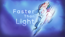 Size: 1920x1080 | Tagged: dead source, safe, artist:clockwork65, artist:jave-the-13, rainbow dash, pegasus, pony, fighting is magic, g4, action pose, female, solo, vector, wallpaper