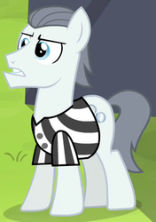 Size: 254x361 | Tagged: safe, screencap, silver shill, earth pony, pony, g4, leap of faith, cropped, male, solo, stallion