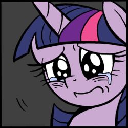 Size: 1674x1670 | Tagged: safe, artist:redapropos, twilight sparkle, alicorn, pony, g4, cropped, crying, female, mare, sad, solo, twilight sparkle (alicorn)