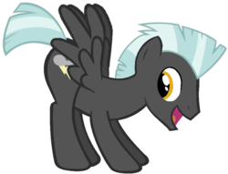 Size: 858x656 | Tagged: dead source, safe, artist:dreamcasterpegasus, thunderlane, pegasus, pony, g4, male, simple background, solo, stallion, transparent background