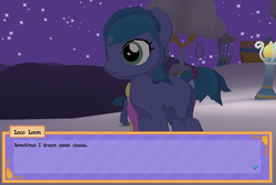 Size: 842x566 | Tagged: safe, screencap, legends of equestria, g4, cheese, npc