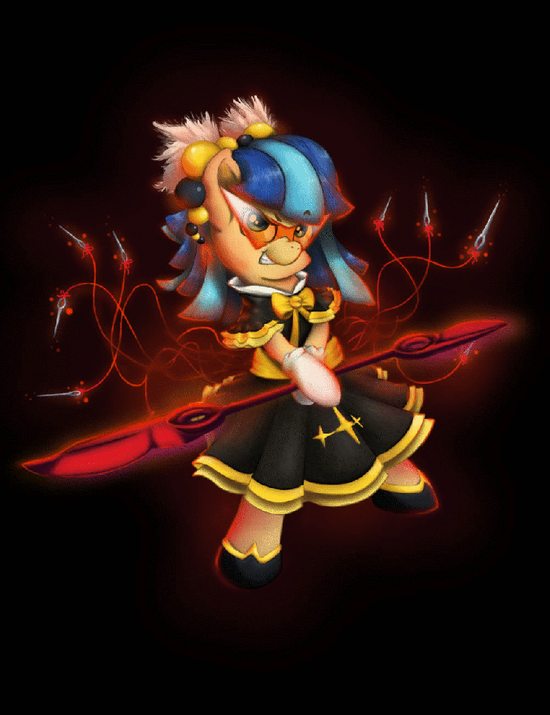 613610 safe, artistespeon, coco pommel, animated, female, kill la