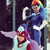 Size: 640x640 | Tagged: safe, artist:ladymella, artist:shiya, rainbow dash, twilight sparkle, zapp, human, g4, my little pony: friendship is magic, power ponies (episode), cosplay, goggles, instagram, irl, irl human, masked matter-horn costume, photo, power ponies, twilight sparkle (alicorn), wondercon, wondercon 2014