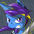 Size: 600x600 | Tagged: safe, artist:brillen-schlange, oc, oc only, oc:azure night, pony, unicorn, horn, male, pixel art, rain, solo, sword, unicorn oc