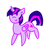 Size: 769x781 | Tagged: safe, artist:sunshine-heart, twilight sparkle, alicorn, pony, g4, female, mare, solo, twilight sparkle (alicorn)