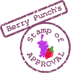 Size: 3000x3075 | Tagged: safe, artist:tiwake, berry punch, berryshine, g4, berrytube, high res, simple background, stamp, stamp of approval, transparent background, vector