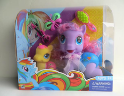 Size: 608x473 | Tagged: safe, rainbow dash, equestria girls, g3, g3.5, g4, bootleg, brush, diaper, female, g3.5 to g4, generation leap, irl, musical instrument, photo, toy, violin