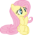 Size: 931x1000 | Tagged: safe, artist:ebontopaz, fluttershy, pony, filli vanilli, g4, female, simple background, solo, transparent background, vector