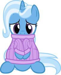 Size: 961x1180 | Tagged: safe, artist:zacatron94, trixie, pony, unicorn, g4, clone, clothes, cute, diatrixes, female, lula, mare, simple background, solo, sweater, transparent background, vector