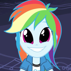 Size: 718x717 | Tagged: safe, edit, rainbow dash, equestria girls, g4, guitar centered, my little pony equestria girls: rainbow rocks, faic, female, looking at you, solo