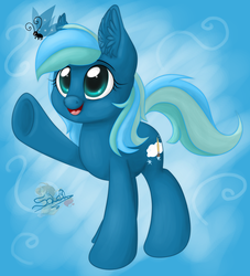 Size: 725x800 | Tagged: safe, artist:unisoleil, oc, oc only, oc:reala sky, raised hoof, solo