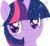 Size: 721x658 | Tagged: safe, artist:pegacornss, twilight sparkle, pony, unicorn, g4, bust, cute, female, heart eyes, mare, messy mane, portrait, simple background, smiling, solo, sparkly eyes, transparent background, twiabetes, unicorn twilight, wingding eyes