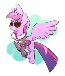 Size: 1200x1400 | Tagged: safe, artist:joycall6, commander easy glider, twilight sparkle, alicorn, pony, g4, testing testing 1-2-3, ancient wonderbolts uniform, clothes, costume, female, jacket, mare, solo, twilight sparkle (alicorn)