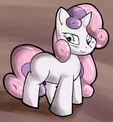 Size: 520x558 | Tagged: safe, artist:theburningdonut, sweetie belle, g4, female, solo