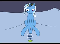 Size: 490x360 | Tagged: safe, artist:kyonsylar, trixie, pony, unicorn, pony pov series, g4, alex warlorn, fanfic, female, mare, reharmonized ponies, solo