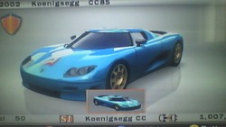 Size: 640x360 | Tagged: safe, rainbow dash, g4, car, forza motorsport, koenigsegg, koenigsegg cc8s