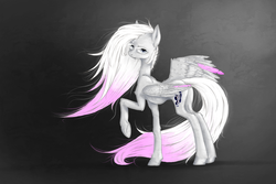 Size: 1500x1000 | Tagged: safe, artist:madhotaru, oc, oc only, pegasus, pony, anorexic, butt, commission, plot, skinny, solo, thin