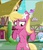 Size: 469x542 | Tagged: safe, screencap, berry punch, berryshine, lily valley, linky, roseluck, shoeshine, earth pony, pony, g4, hearts and hooves day (episode), my little pony: friendship is magic, season 2, anorexic, bad future, belly, bipedal, chaos, dunce hat, emaciated, hat, hearts and hooves day, hungry, party hat, ribs, skinny, starvation, starving, stomach growl, stomach noise, thin